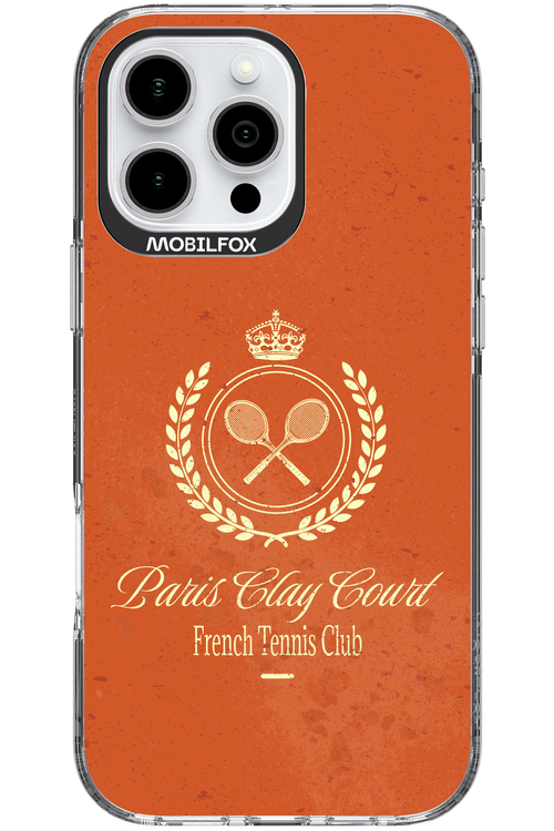 Paris Clay Court Club 2.0 - Apple iPhone 16 Pro Max