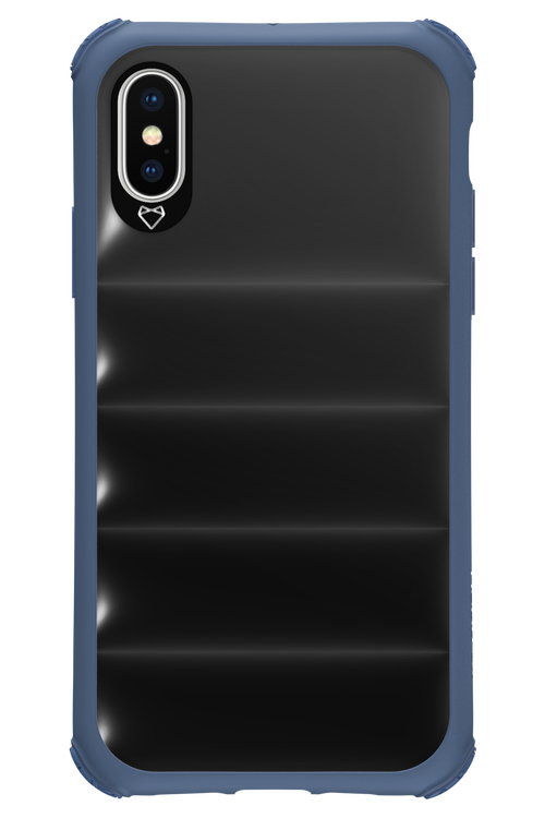 Black Puffer Case - Apple iPhone XS