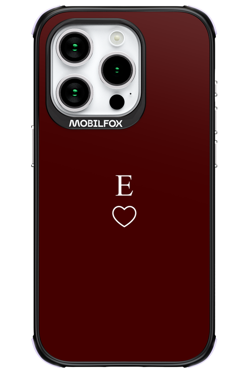 E Burgundia 2.0 - Apple iPhone 15 Pro
