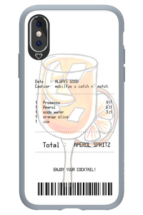 aperol spritz cocktail - Apple iPhone X
