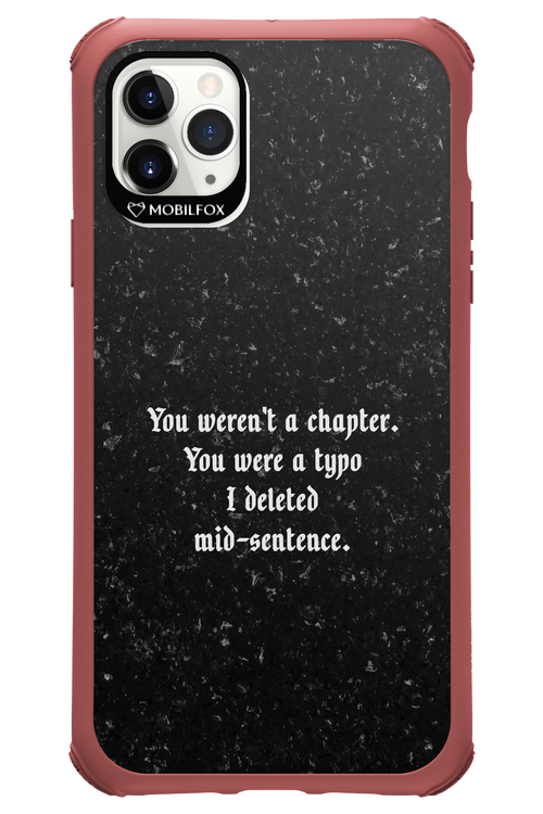 A Typo - Apple iPhone 11 Pro Max