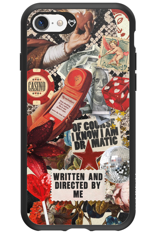 RED VINTAGE - Apple iPhone 7