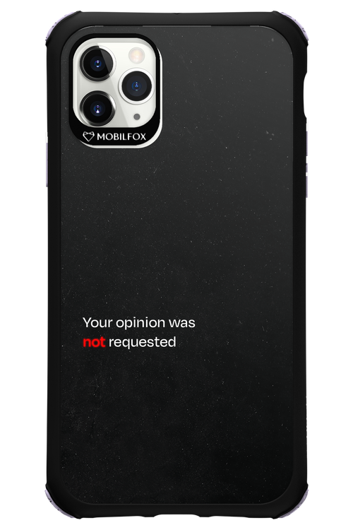 Not Requested 2.0 - Apple iPhone 11 Pro Max