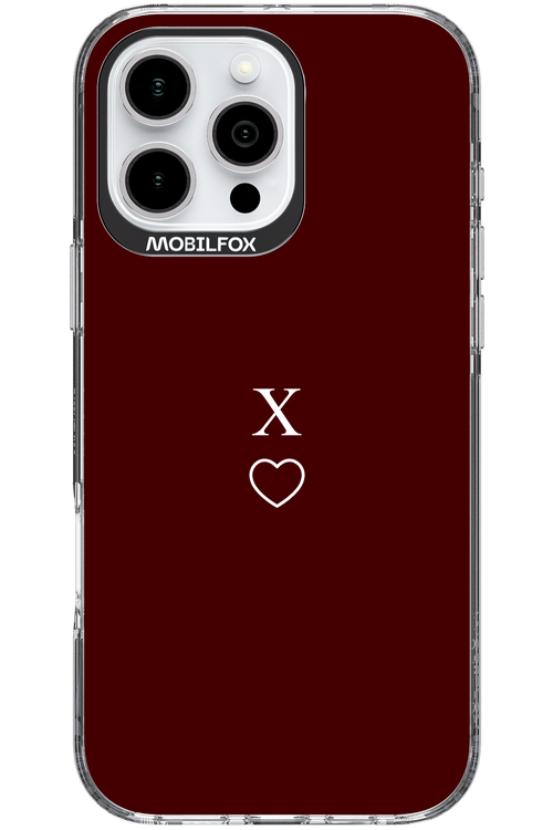 X Burgundia 2.0 - Apple iPhone 16 Pro Max