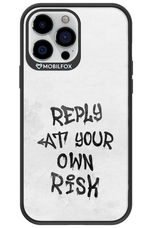 At Your Own Risk 2.0 - Apple iPhone 13 Pro Max