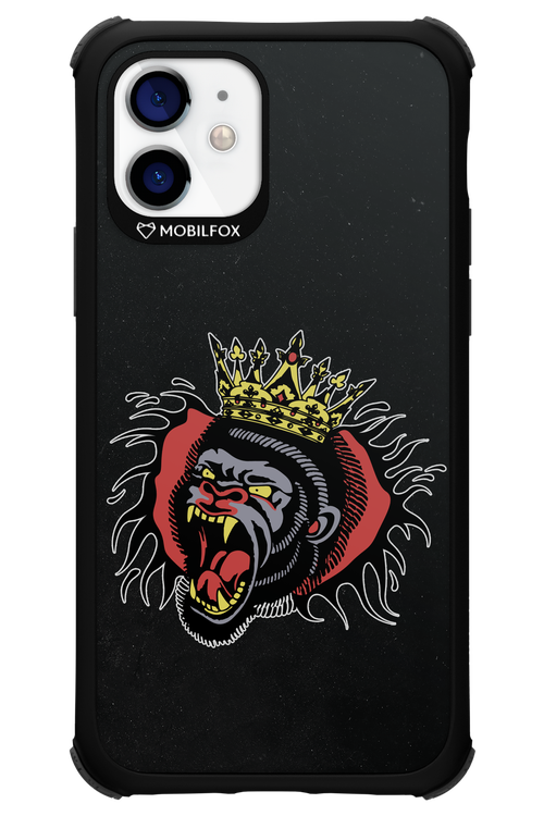 Monkey Rage Black - Apple iPhone 12