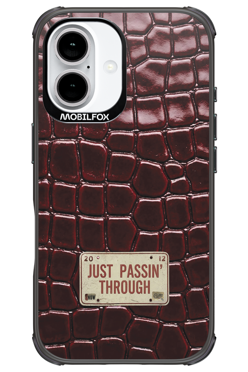 Just passin through 2.0 - Apple iPhone 16