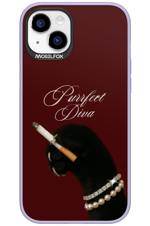 Purrfect Diva - Apple iPhone 15 Plus