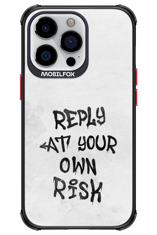 At Your Own Risk 2.0 - Apple iPhone 13 Pro