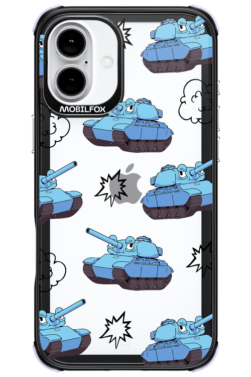 Tank Guy Transparent 2.0 - Apple iPhone 16 Plus
