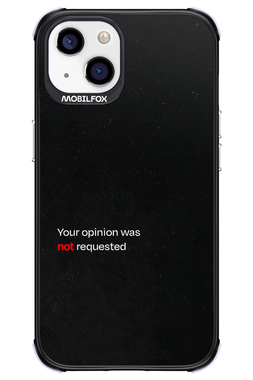 Not Requested 2.0 - Apple iPhone 13