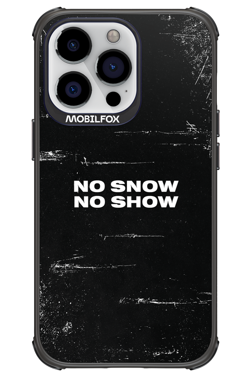 No snow, no show - Apple iPhone 13 Pro