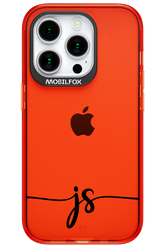 JS Monogram - Apple iPhone 15 Pro