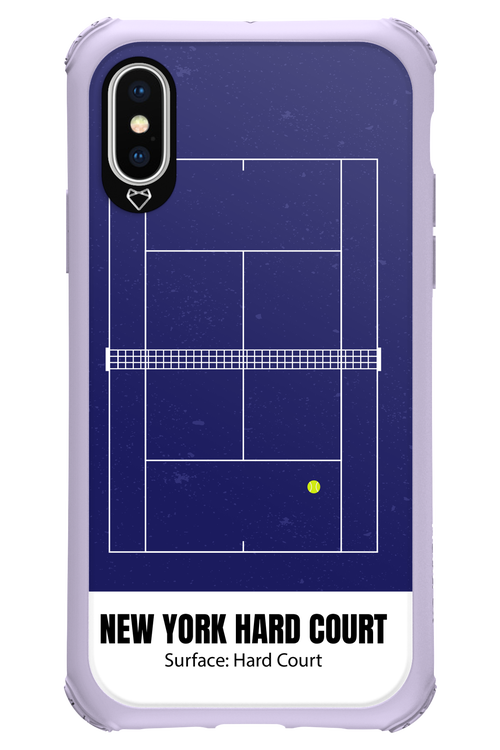 NEW YORK HARD COURT 2.0 - Apple iPhone X