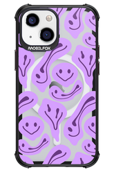 Fluid Smiley Purple - Apple iPhone 13 Mini