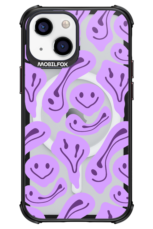 Fluid Smiley Purple - Apple iPhone 13 Mini