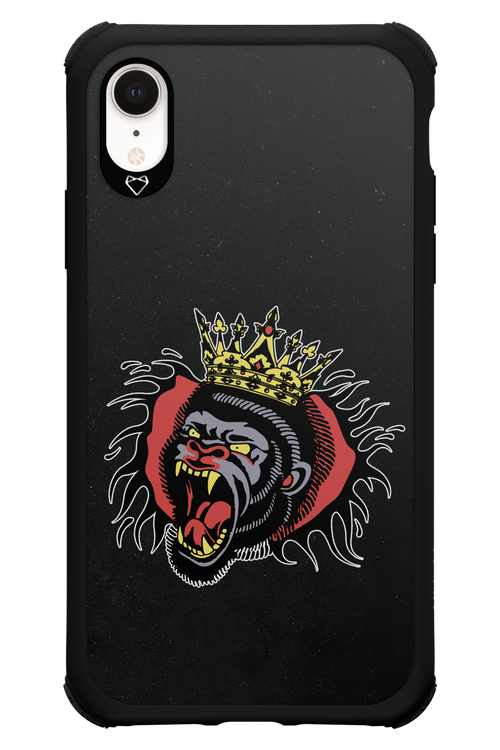 Monkey Rage Black - Apple iPhone XR