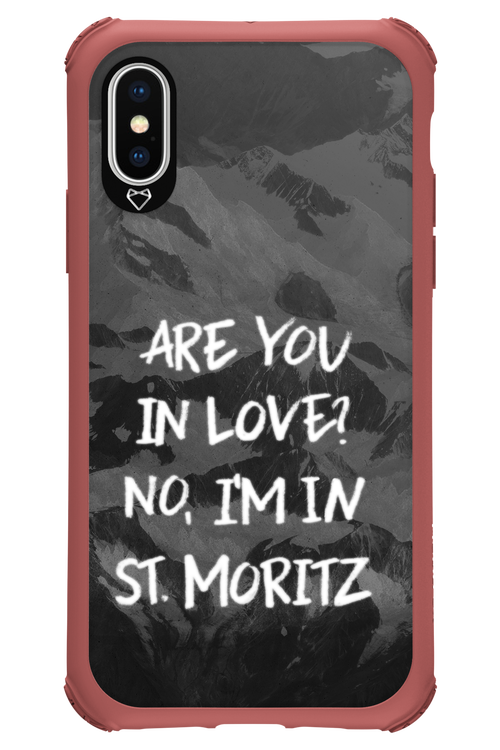 I'm in St. Moritz - Apple iPhone XS