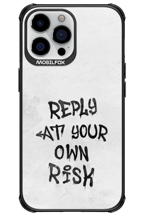 At Your Own Risk 2.0 - Apple iPhone 13 Pro Max