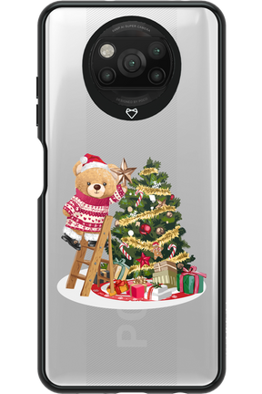 Christmas Bear (Transparent) - Xiaomi Poco X3 NFC