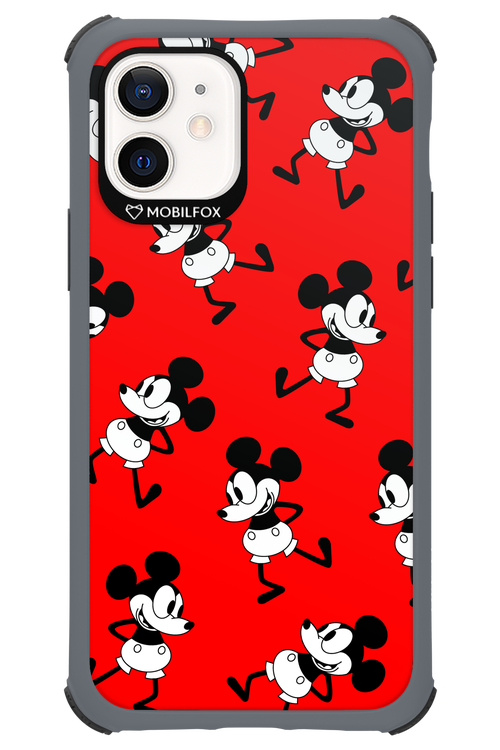 Iconic Mouse (red pattern) - Apple iPhone 12
