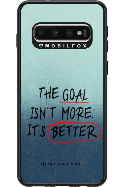 The Goal - Samsung Galaxy S10