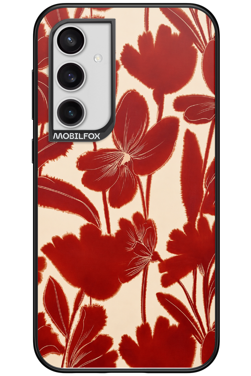 Burgundy Flowers 2.0 - Samsung Galaxy S23 FE