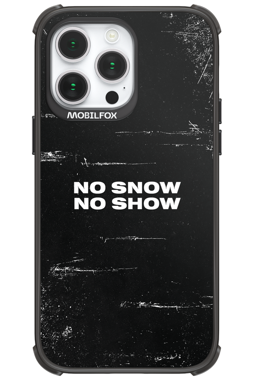 No snow, no show - Apple iPhone 14 Pro Max