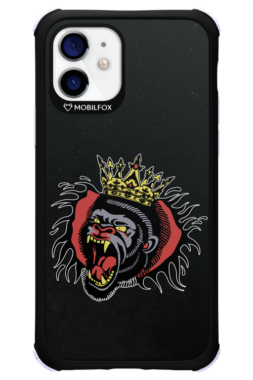 Monkey Rage Black - Apple iPhone 12