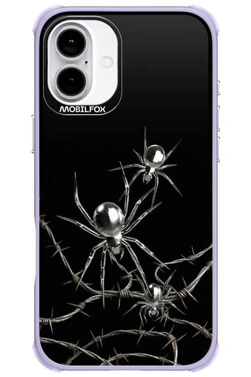 Silver Spiderz 2.0 - Apple iPhone 16 Plus