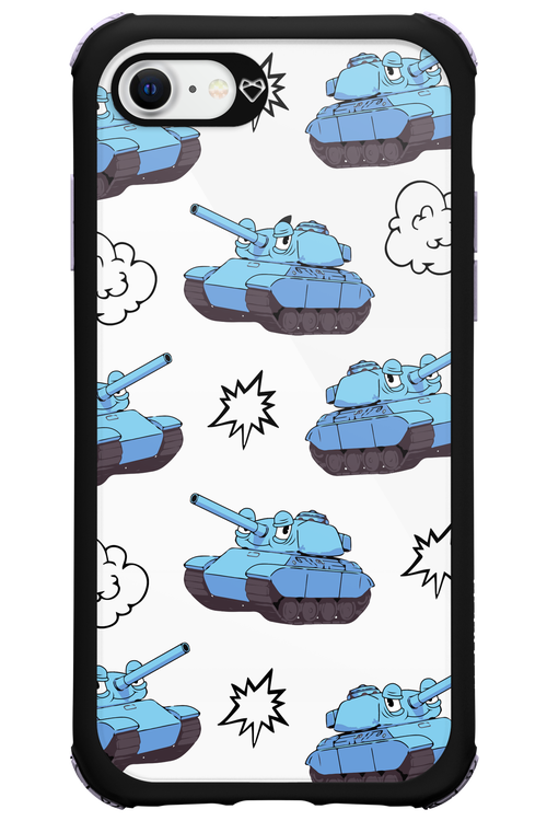 Tank Guy Transparent 2.0 - Apple iPhone 8