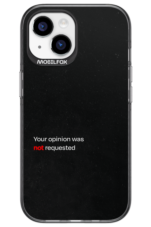 Not Requested 2.0 - Apple iPhone 15