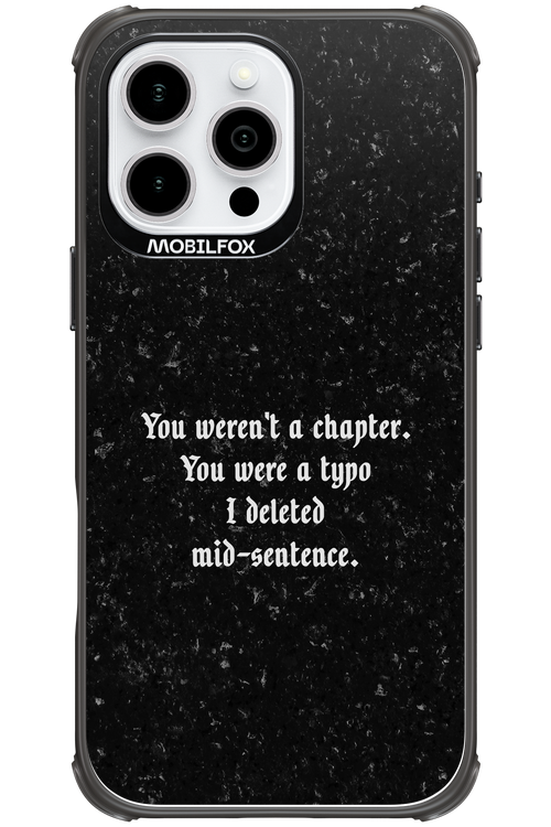 A Typo - Apple iPhone 16 Pro Max