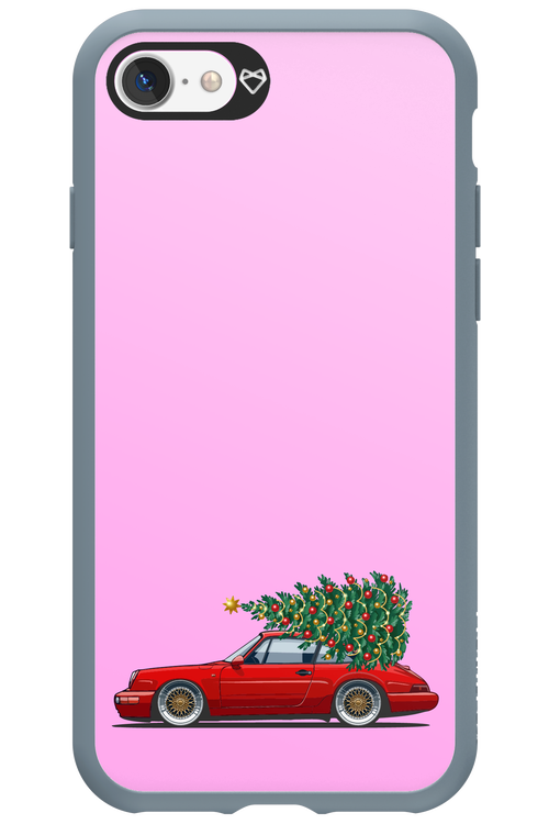 XMAS Car Pink - Apple iPhone 7