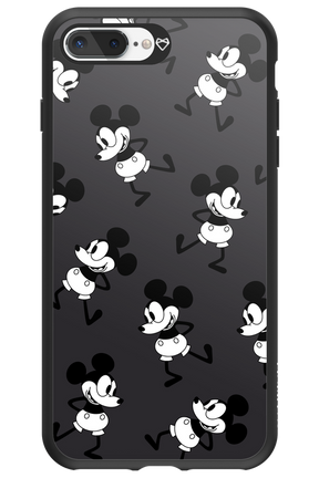 Iconic Mouse (antracite pattern) - Apple iPhone 7 Plus