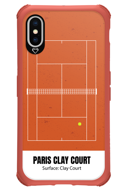 PARIS CLAY COURT 2.0 - Apple iPhone X
