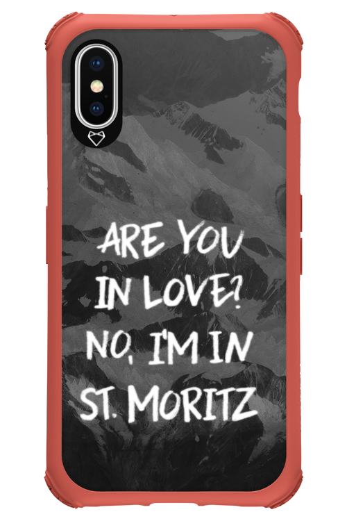I'm in St. Moritz - Apple iPhone X