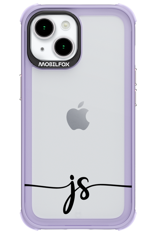 JS Monogram - Apple iPhone 15