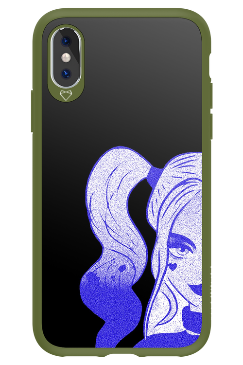 Qween Blue - Apple iPhone XS