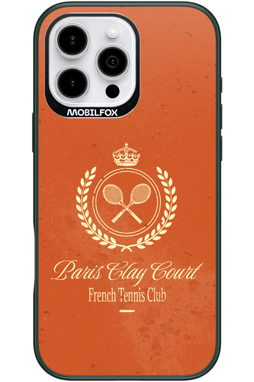 Paris Clay Court Club 2.0 - Apple iPhone 16 Pro Max