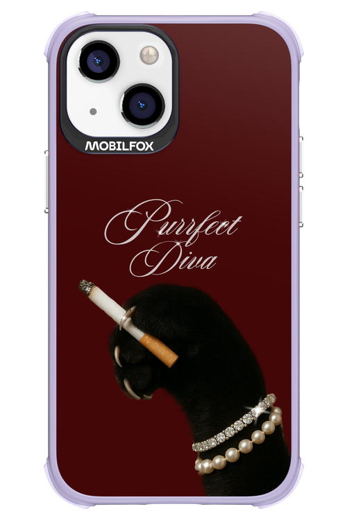 Purrfect Diva - Apple iPhone 13 Mini