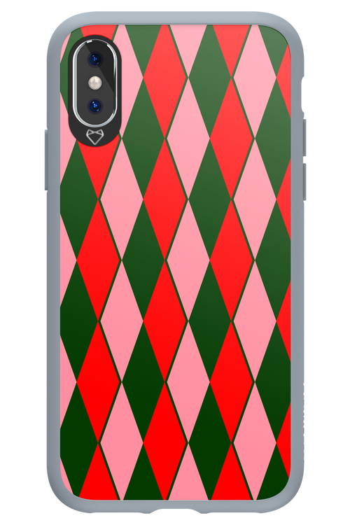 Retro Christmas - Apple iPhone X