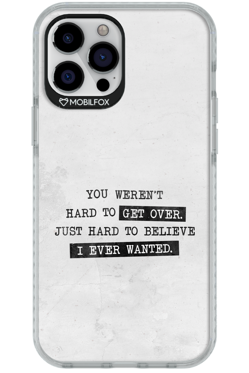 Hard to Believe - Apple iPhone 12 Pro Max