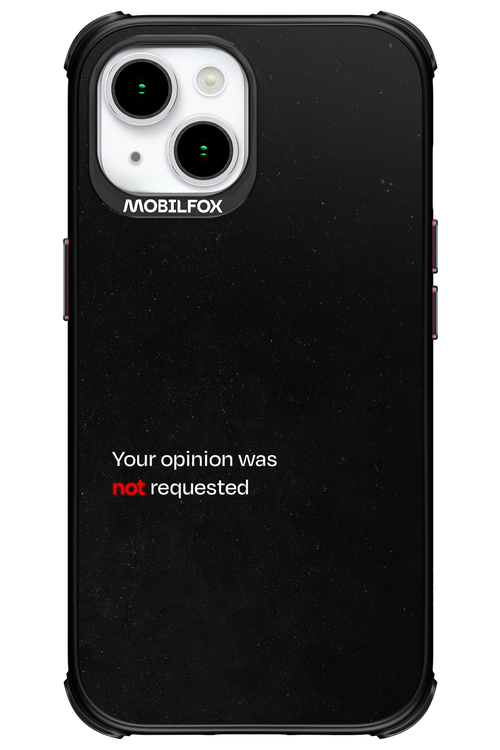 Not Requested 2.0 - Apple iPhone 15