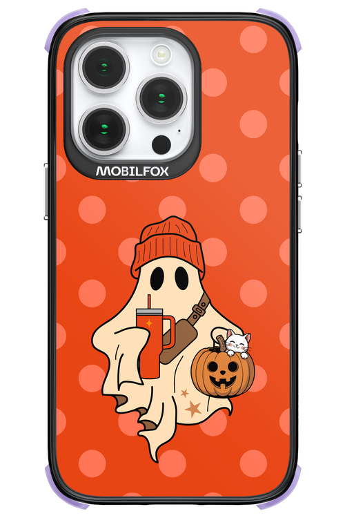 Ghost Girl (Orange) - Apple iPhone 14 Pro