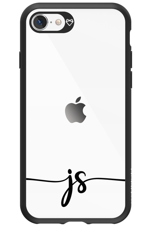 JS Monogram - Apple iPhone SE 2022