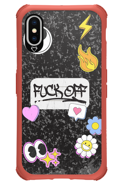 Fuck Off Case - Apple iPhone XS