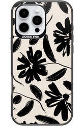 Monochrome Flowerss - Apple iPhone 16 Pro Max