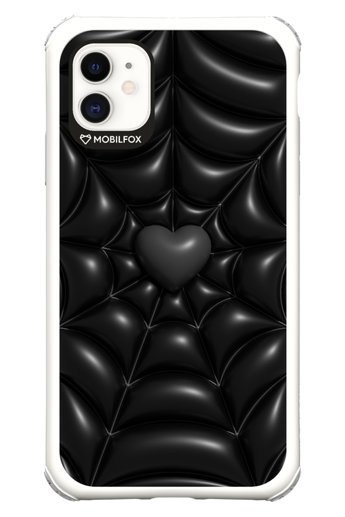 Black Spider Heart - Apple iPhone 11