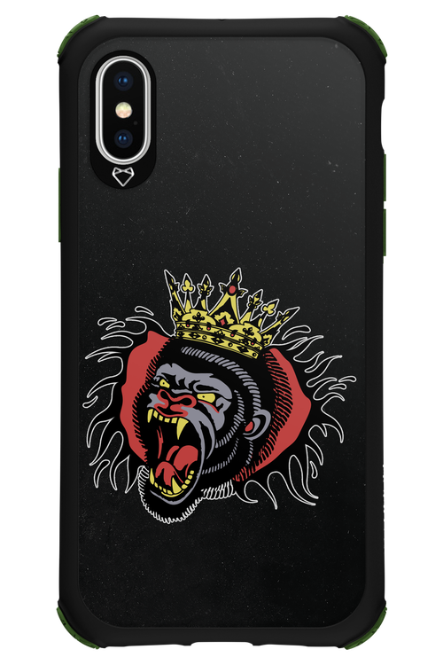 Monkey Rage Black - Apple iPhone X